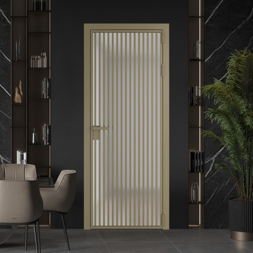 Межкомнатная дверь ProfilDoors 11 AG стекло Матовое цвет профиля Шампань