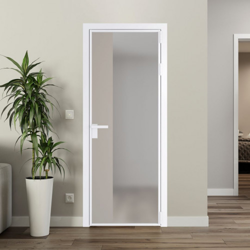Межкомнатная дверь ProfilDoors 7 AG стекло Матовое цвет профиля Вайт вставка Сэнд