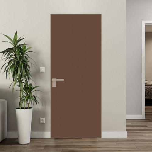 Межкомнатная дверь ProfilDoors 1 AGK цвет Монохром гляссе триплекс кромка Никель матовый