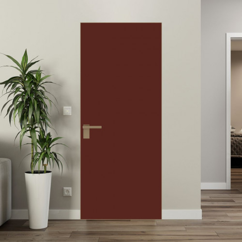 Межкомнатная дверь ProfilDoors 1 AGK цвет Монохром шоколад триплекс кромка Шампань