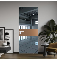 5 AGK цвет Зеркало вставка Перламутр золото кромка Вайт