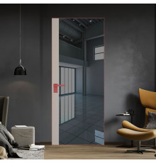 6 AGK цвет Зеркало Grey вставка Сэнд кромка Красный антрацит