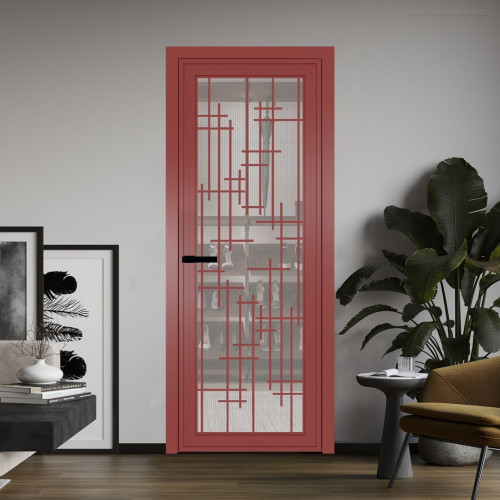 Межкомнатная дверь ProfilDoors 1 AGP Кризет профиль Красный антрацит Рисунок 6