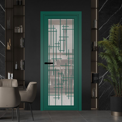 Межкомнатная дверь ProfilDoors 1 AGP Кризет профиль Зеленый воск Рисунок 6