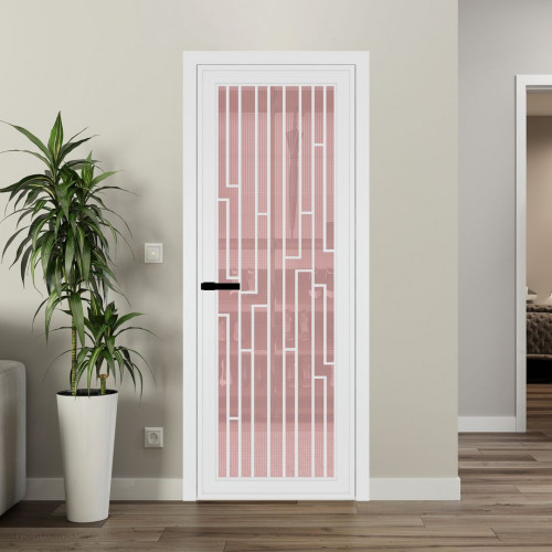 Межкомнатная дверь ProfilDoors 1 AGP Кризет розовое профиль Вайт Рисунок 5