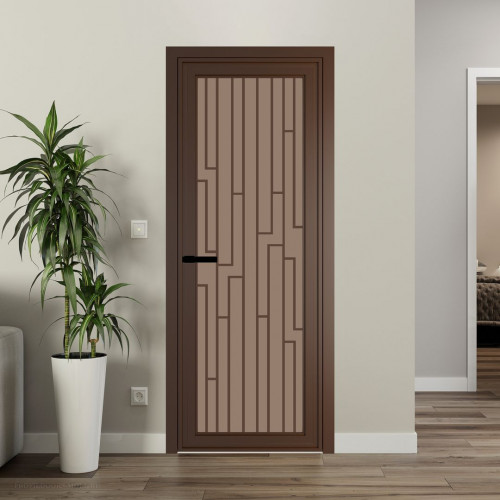 Межкомнатная дверь ProfilDoors 1 AGP Монохром капучино триплекс профиль Деорэ Рисунок 5
