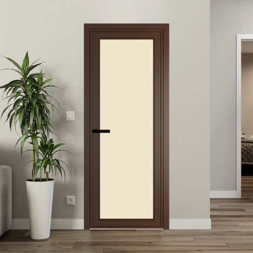 Межкомнатная дверь ProfilDoors 1 AGP Монохром жемчуг триплекс профиль Деорэ Без рисунка