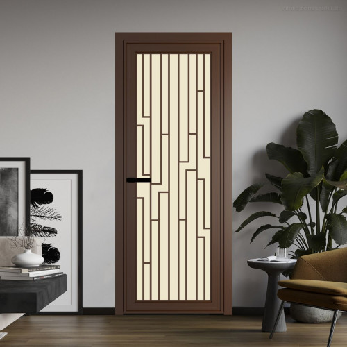 Межкомнатная дверь ProfilDoors 1 AGP Монохром жемчуг триплекс профиль Деорэ Рисунок 5