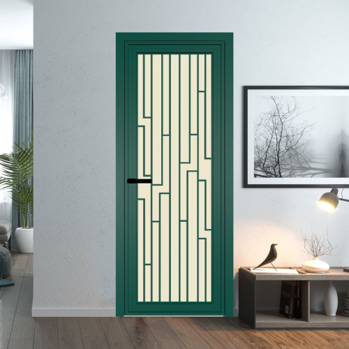 Межкомнатная дверь ProfilDoors 1 AGP Монохром жемчуг триплекс профиль Зеленый воск Рисунок 5