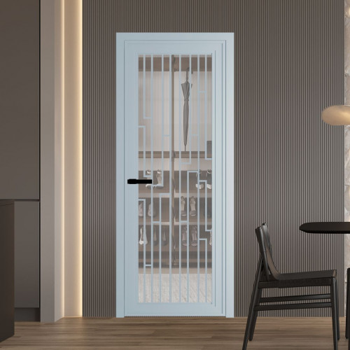 Межкомнатная дверь ProfilDoors 1 AGP Мору осветленное профиль Серебро Рисунок 5