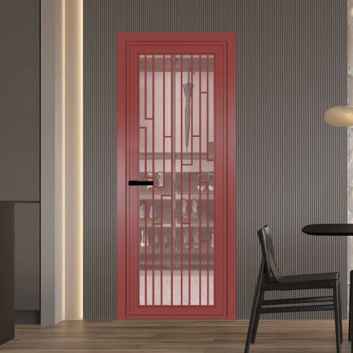Межкомнатная дверь ProfilDoors 1 AGP Мору розовое профиль Красный антрацит Рисунок 5