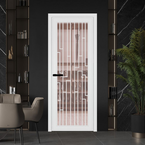 Межкомнатная дверь ProfilDoors 1 AGP Мору розовое профиль Вайт Рисунок 5