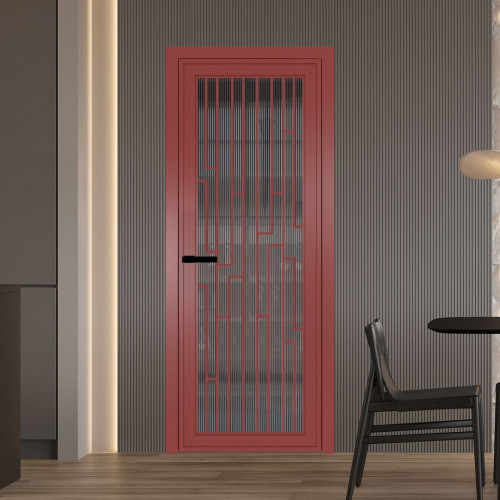 Межкомнатная дверь ProfilDoors 1 AGP Мору тонированное профиль Красный антрацит Рисунок 5