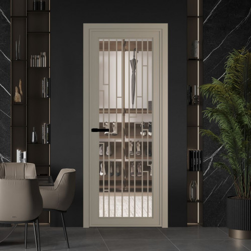 Межкомнатная дверь ProfilDoors 1 AGP Прозрачное профиль Никель матовый Рисунок 5