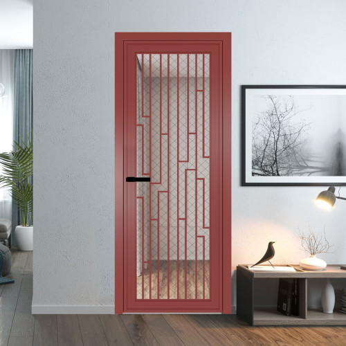 Межкомнатная дверь ProfilDoors 1 AGP Ромб черный профиль Красный антрацит Рисунок 5