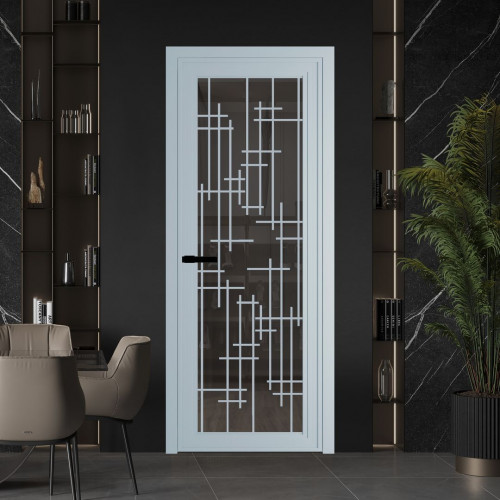 Межкомнатная дверь ProfilDoors 1 AGP Тонированное профиль Серебро Рисунок 6
