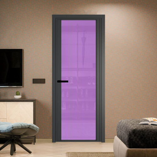 Межкомнатная дверь ProfilDoors 2 AGP Кризет фиолетовое профиль Серая ночь