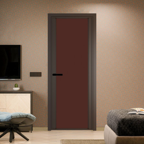 Межкомнатная дверь ProfilDoors 2 AGP Монохром шоколад триплекс профиль Деорэ