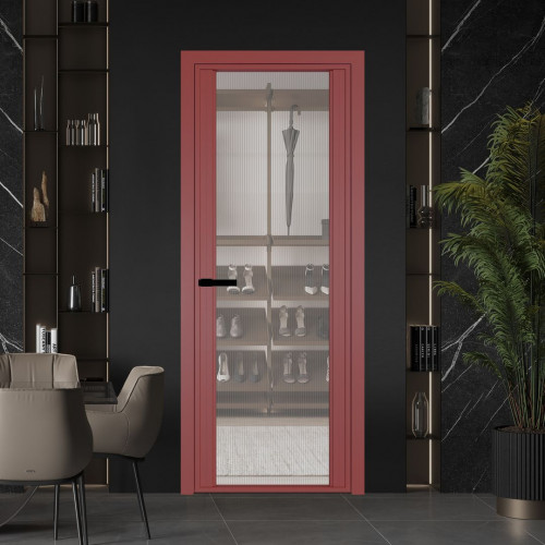 Межкомнатная дверь ProfilDoors 2 AGP Мору осветленное профиль Красный антрацит