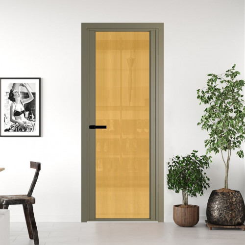 Межкомнатная дверь ProfilDoors 2 AGP Мору золото профиль Шампань