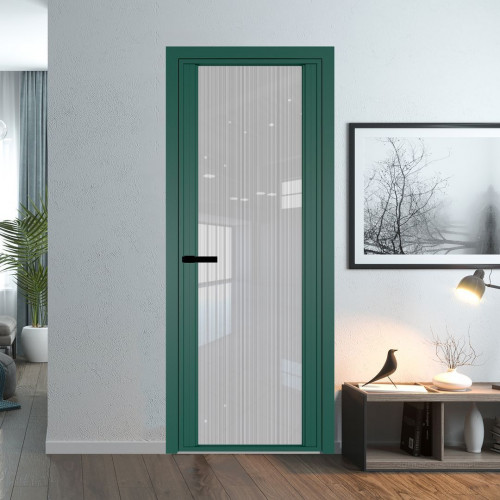 Межкомнатная дверь ProfilDoors 2 AGP Узор Страйп профиль Зеленый воск