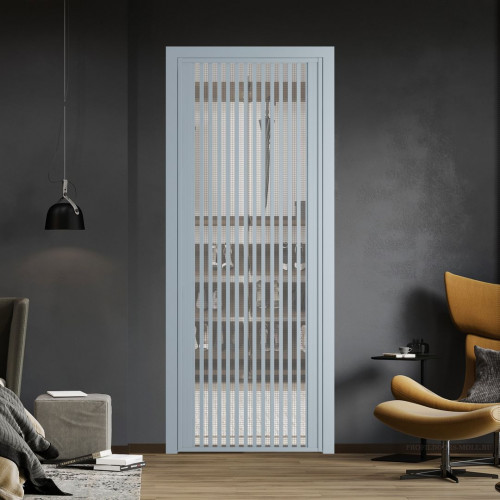 Межкомнатная дверь ProfilDoors 3 AGP Рэте профиль Серебро