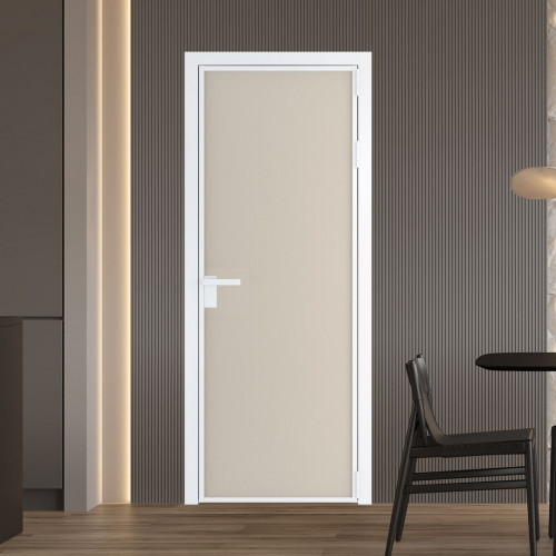 Межкомнатная дверь ProfilDoors 1 AP.O цвет Перламутр белый элегант профиль Вайт