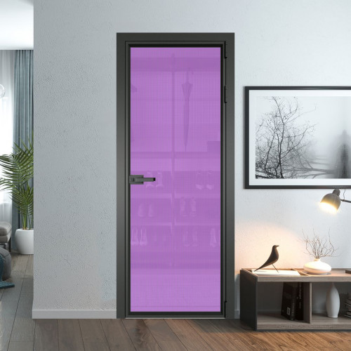 Межкомнатная дверь ProfilDoors 1 AV Кризет фиолетовое профиль Серая ночь