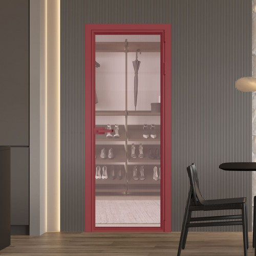 Межкомнатная дверь ProfilDoors 1 AV Мору розовое профиль Красный антрацит