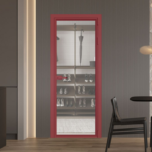 Межкомнатная дверь ProfilDoors 1 AV.O Рэте профиль Красный антрацит