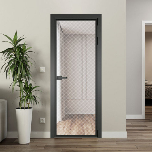 Межкомнатная дверь ProfilDoors 1 AV.O Ромб белый профиль Деорэ