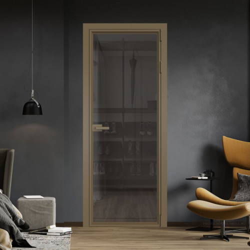 Межкомнатная дверь ProfilDoors 1 AV.O Тонированное профиль Шампань