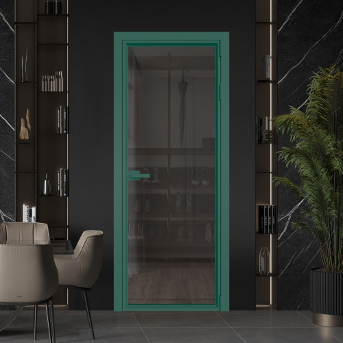 Межкомнатная дверь ProfilDoors 1 AV Тонированное профиль Зеленый воск