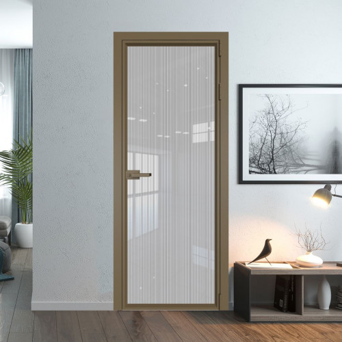Межкомнатная дверь ProfilDoors 1 AV.O Узор Страйп профиль Шампань