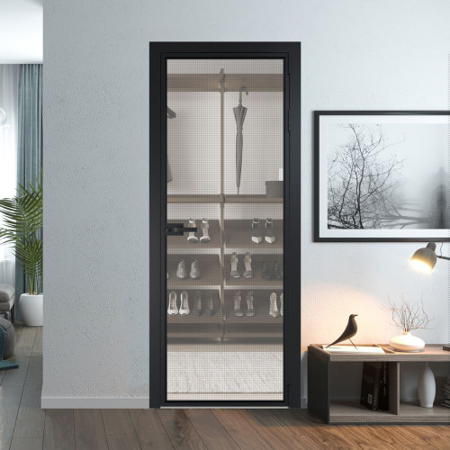 Межкомнатная дверь ProfilDoors 1 AX Рэте профиль Черный матовый