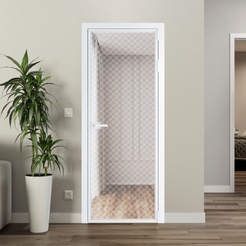 Межкомнатная дверь ProfilDoors 1 AX Ромб белый профиль Вайт