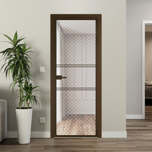 Межкомнатная дверь ProfilDoors 2 AX Ромб белый профиль Деорэ