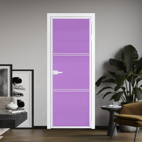 Межкомнатная дверь ProfilDoors 3 AX Кризет фиолетовое профиль Вайт