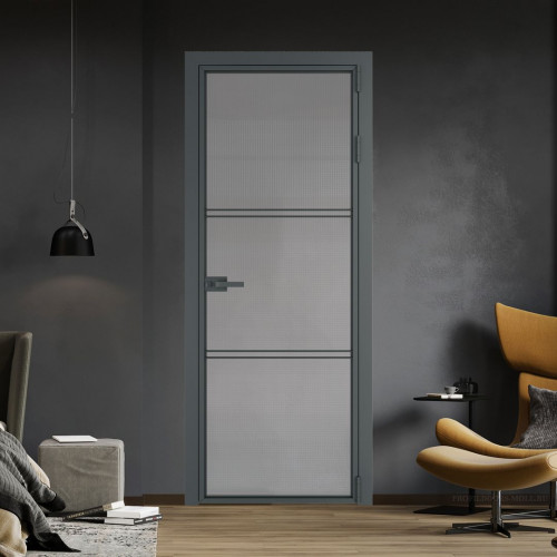 Межкомнатная дверь ProfilDoors 3 AX.O Кризет профиль Серая ночь