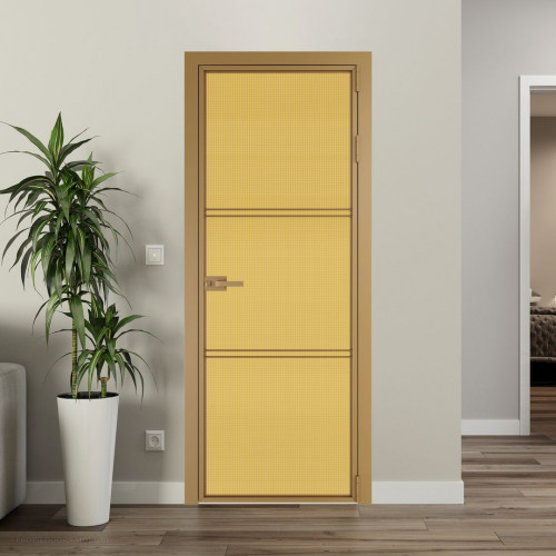 Межкомнатная дверь ProfilDoors 3 AX.O Кризет золото профиль Золото