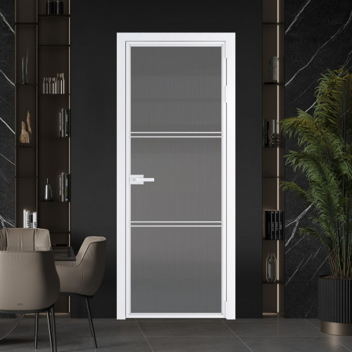 Межкомнатная дверь ProfilDoors 3 AX.O Мору осветленное профиль Вайт