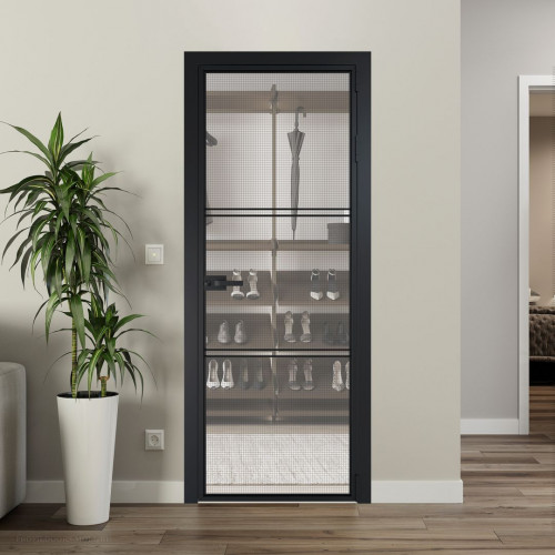 Межкомнатная дверь ProfilDoors 3 AX Рэте профиль Черный матовый