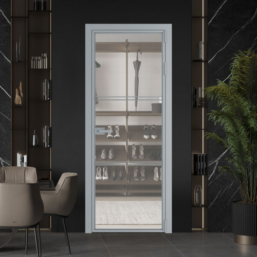 Межкомнатная дверь ProfilDoors 3 AX Рэте профиль Серебро