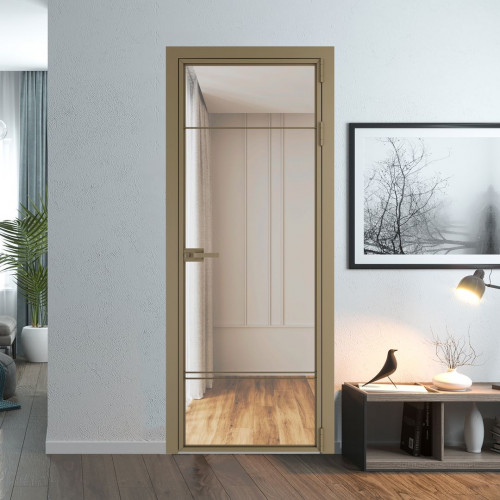 Межкомнатная дверь ProfilDoors 4 AX Комфорт нейтрал профиль Шампань