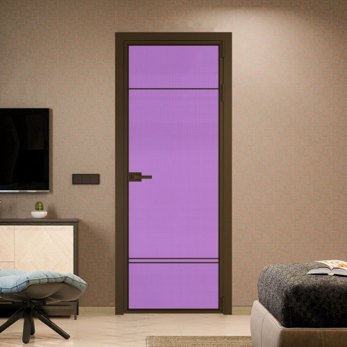 Межкомнатная дверь ProfilDoors 4 AX Кризет фиолетовое профиль Деорэ