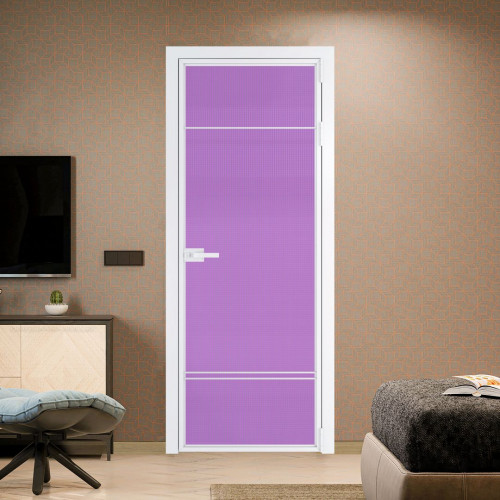 Межкомнатная дверь ProfilDoors 4 AX Кризет фиолетовое профиль Вайт