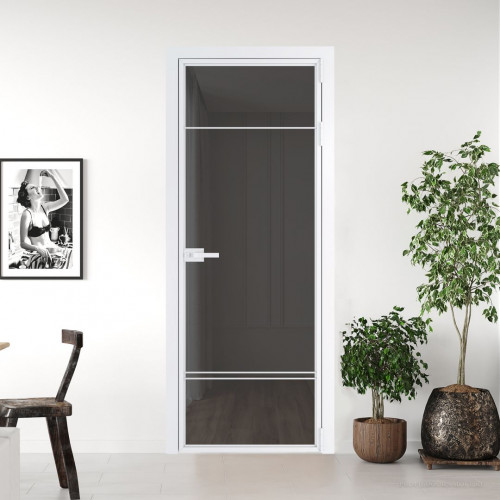Межкомнатная дверь ProfilDoors 4 AX.O Тонированное профиль Вайт