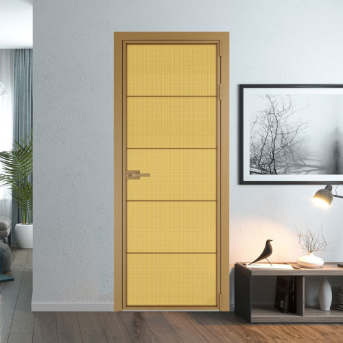 Межкомнатная дверь ProfilDoors 5 AX Кризет золото профиль Золото