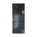 Межкомнатная дверь ProfilDoors 1M Зеркало Grey алюминиевая кромка Красный антрацит