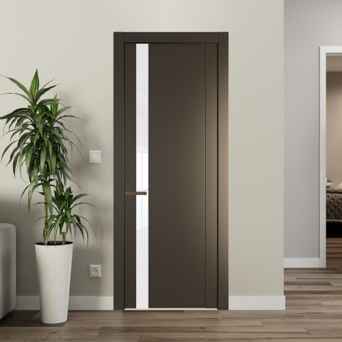 Межкомнатная дверь ProfilDoors 1.2P.O Перламутр бронза Лак классик молдинг Деорэ